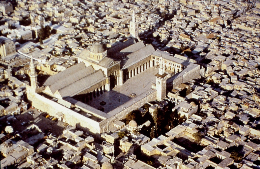 Veduta aerea della Grande Moschea omayyade (751)